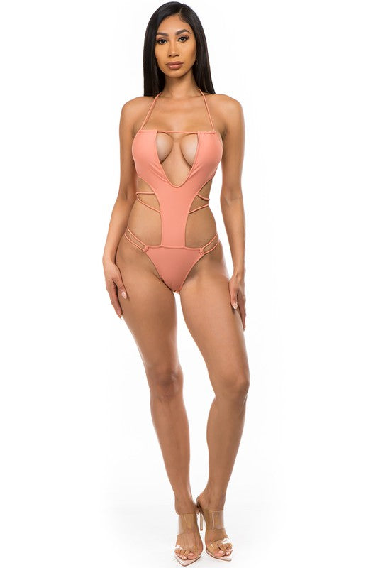 Sexy Cut Out One-Piece Bikini