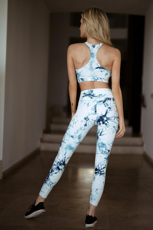 Active Buttery Soft Tye Dye Workout Leggings