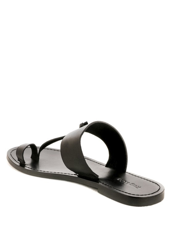 LEONA THONG FLAT SANDALS