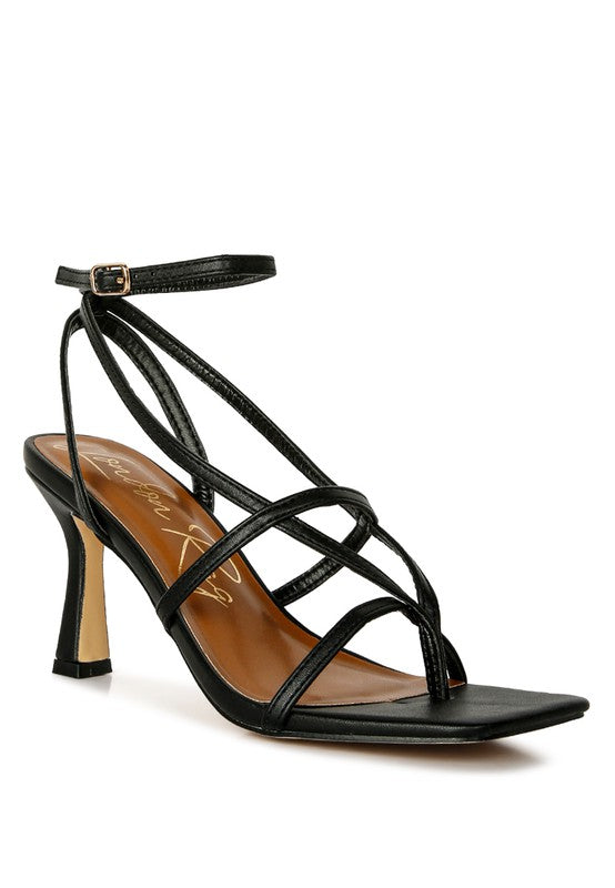 Stalker Strappy Ankle Strap Sandals