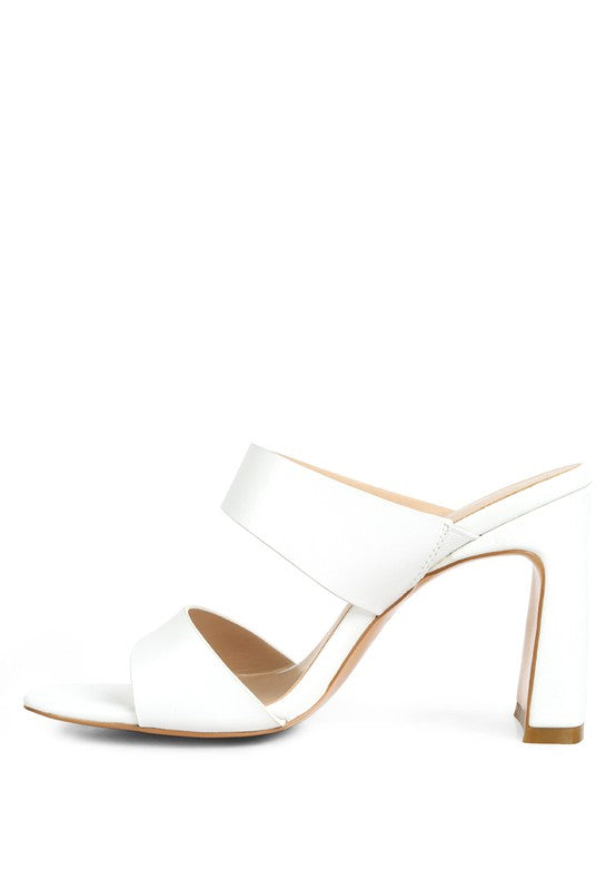 Alodia Slim Block Heel Sandals