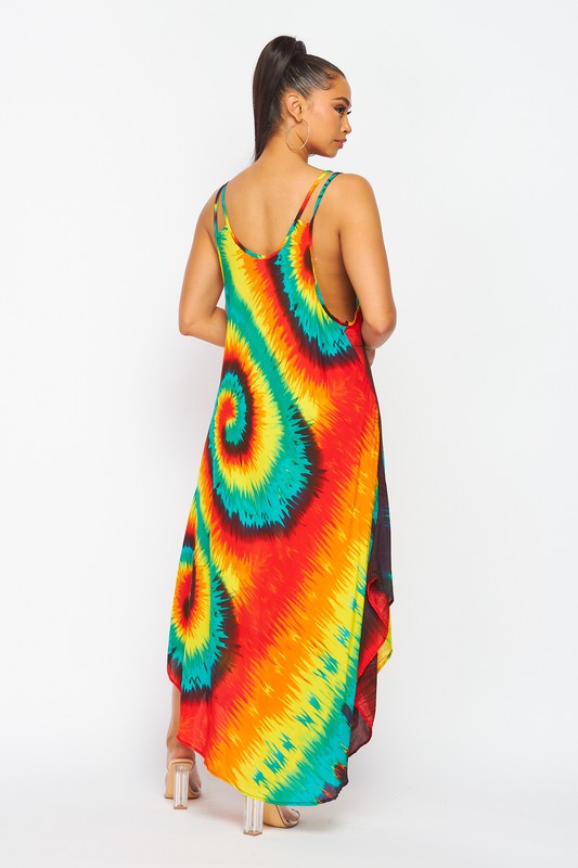 TIE DYE MAXI DRESS