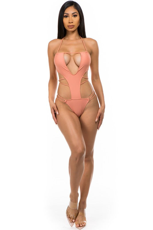 Sexy Cut Out One-Piece Bikini