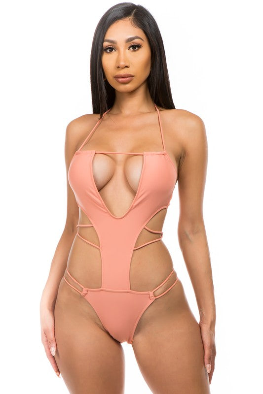 Sexy Cut Out One-Piece Bikini