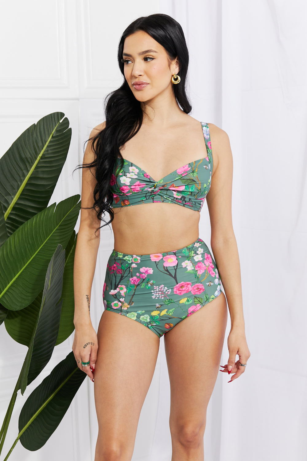 Sage Take A Dip Twist High-Rise Bikini