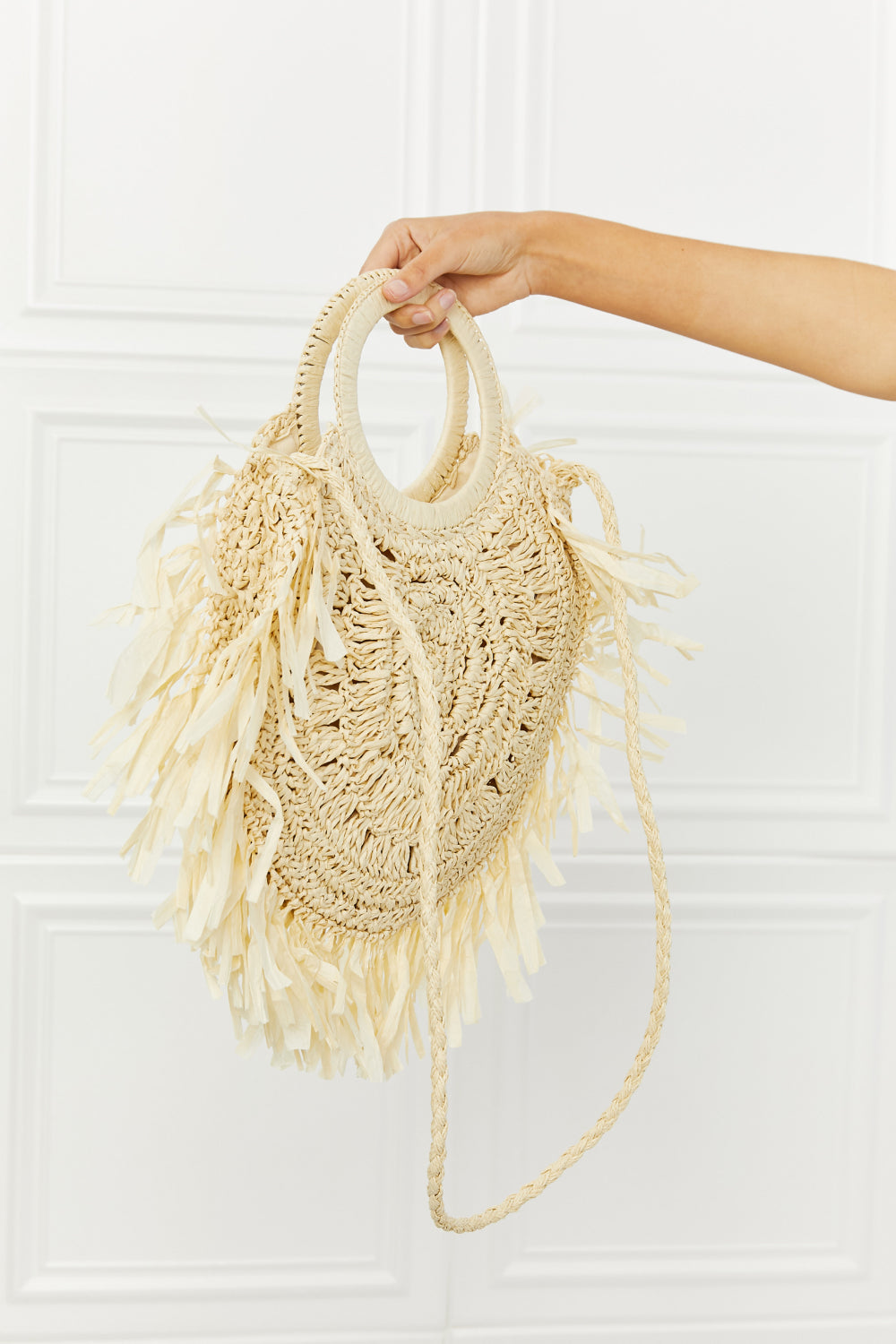 Found My Paradise Straw Handbag