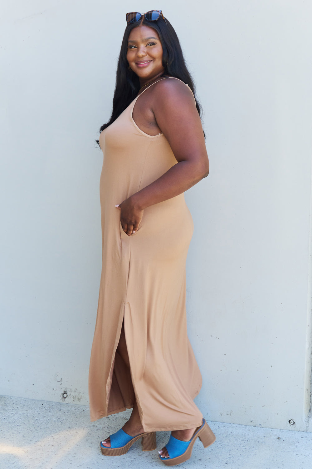 Full Size Cami Maxi Dress