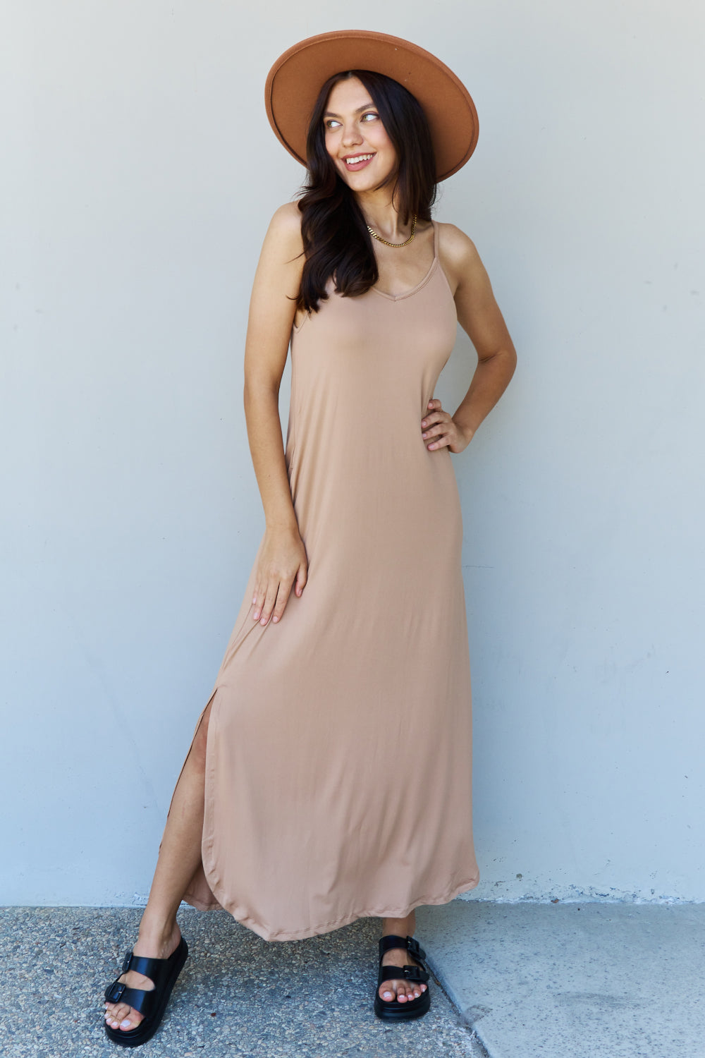 Full Size Cami Maxi Dress