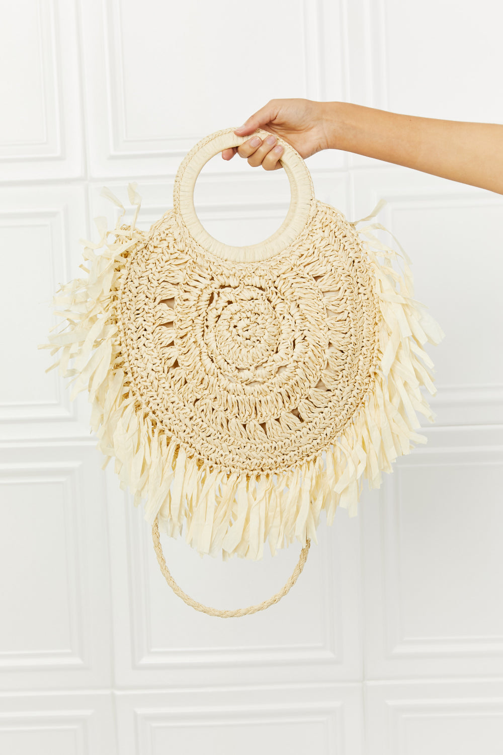 Found My Paradise Straw Handbag