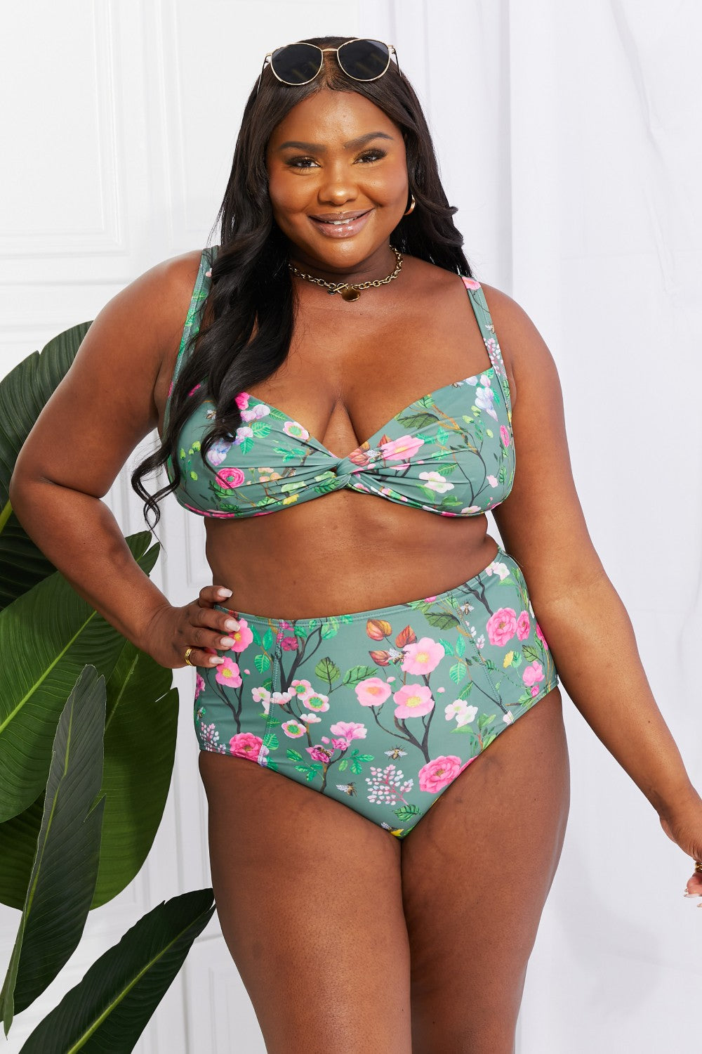 Sage Take A Dip Twist High-Rise Bikini