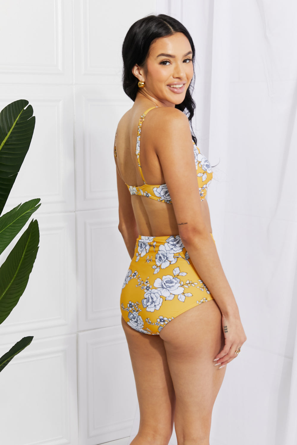 Mustard Twist High-Rise Bikini